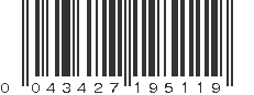 UPC 043427195119