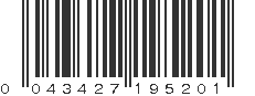 UPC 043427195201