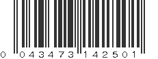 UPC 043473142501