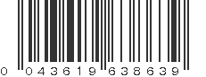 UPC 043619638639