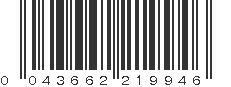 UPC 043662219946