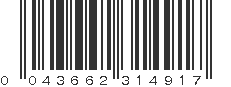 UPC 043662314917