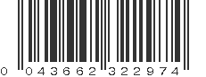 UPC 043662322974