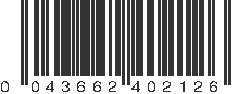 UPC 043662402126