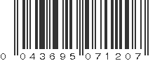 UPC 043695071207