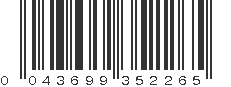 UPC 043699352265