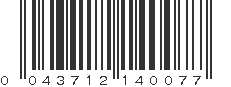 UPC 043712140077