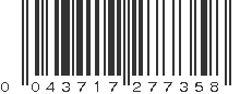 UPC 043717277358