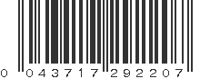 UPC 043717292207