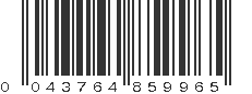 UPC 043764859965