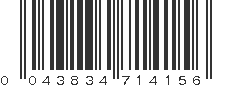 UPC 043834714156