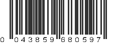 UPC 043859680597