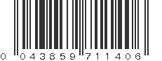 UPC 043859711406