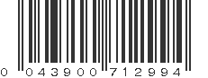 UPC 043900712994