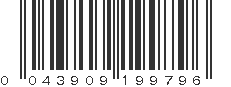 UPC 043909199796