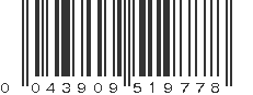 UPC 043909519778