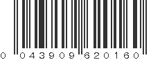 UPC 043909620160