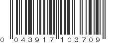 UPC 043917103709