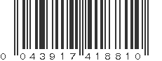 UPC 043917418810