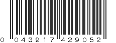 UPC 043917429052