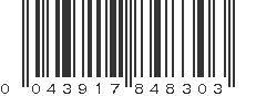 UPC 043917848303