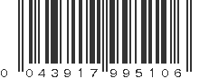 UPC 043917995106