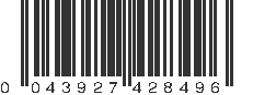 UPC 043927428496