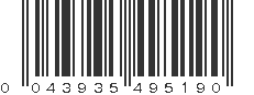 UPC 043935495190