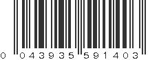 UPC 043935591403