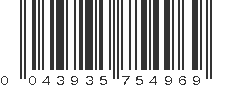 UPC 043935754969