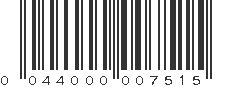 UPC 044000007515