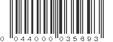 UPC 044000035693