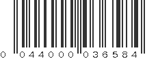 UPC 044000036584