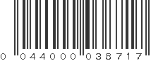 UPC 044000038717