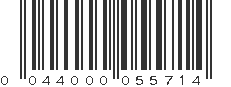 UPC 044000055714