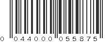 UPC 044000055875