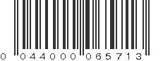 UPC 044000065713