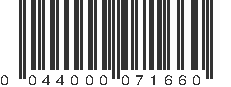 UPC 044000071660