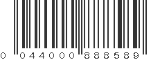 UPC 044000888589