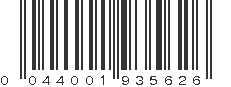 UPC 044001935626