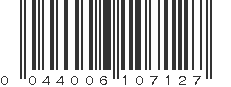 UPC 044006107127