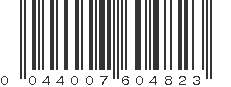 UPC 044007604823