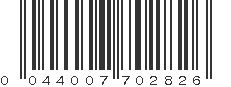 UPC 044007702826