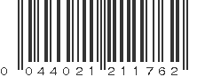 UPC 044021211762