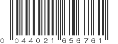 UPC 044021656761