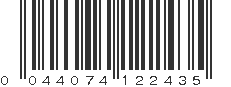 UPC 044074122435