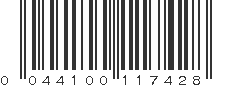 UPC 044100117428