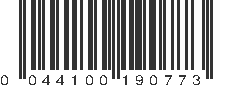 UPC 044100190773