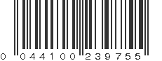 UPC 044100239755