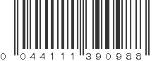 UPC 044111390988